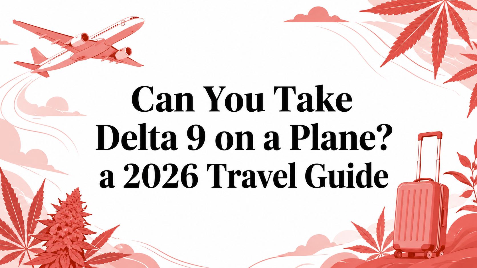 Can You Take Delta 9 on a Plane? a 2026 Travel Guide