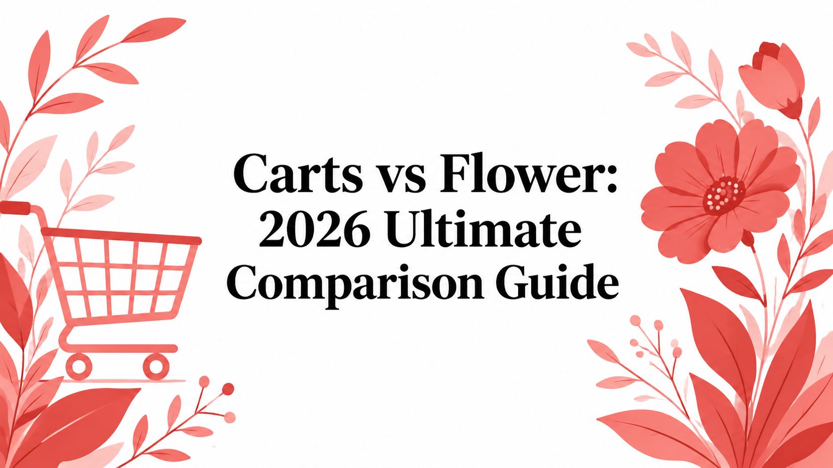 Carts vs Flower: 2026 Ultimate Comparison Guide