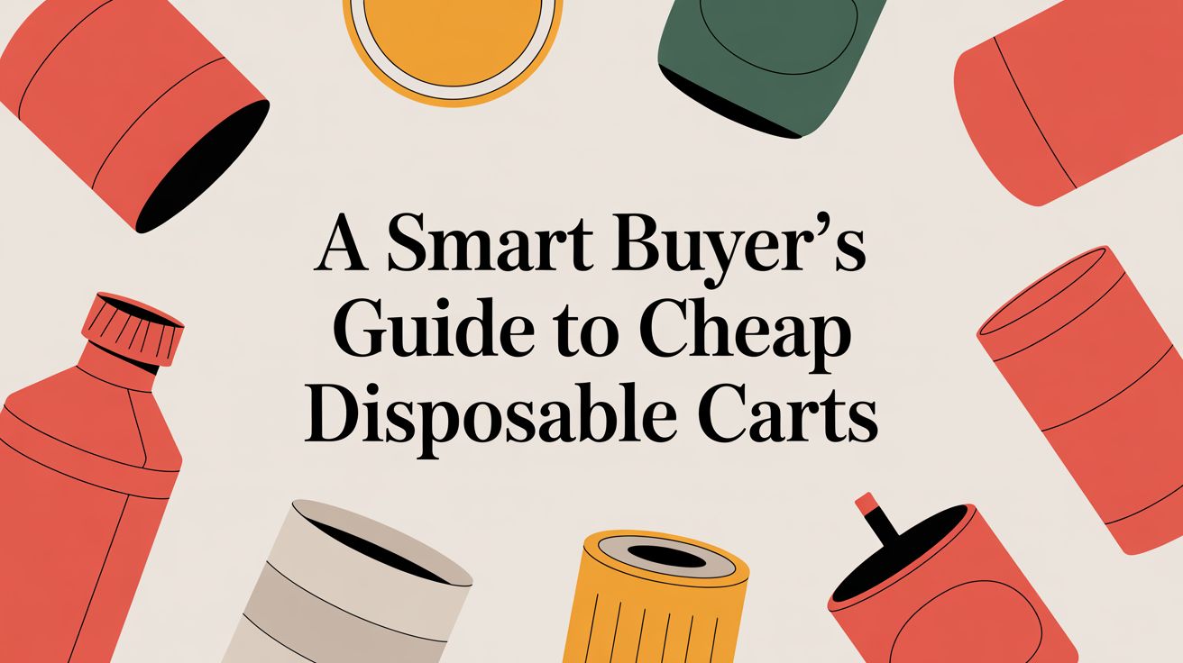 A Smart Buyer’s Guide to Cheap Disposable Carts