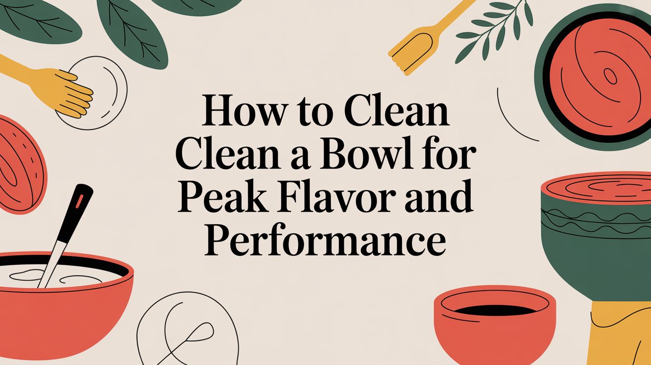 How to Clean a Bowl for Peak Flavor and Performance