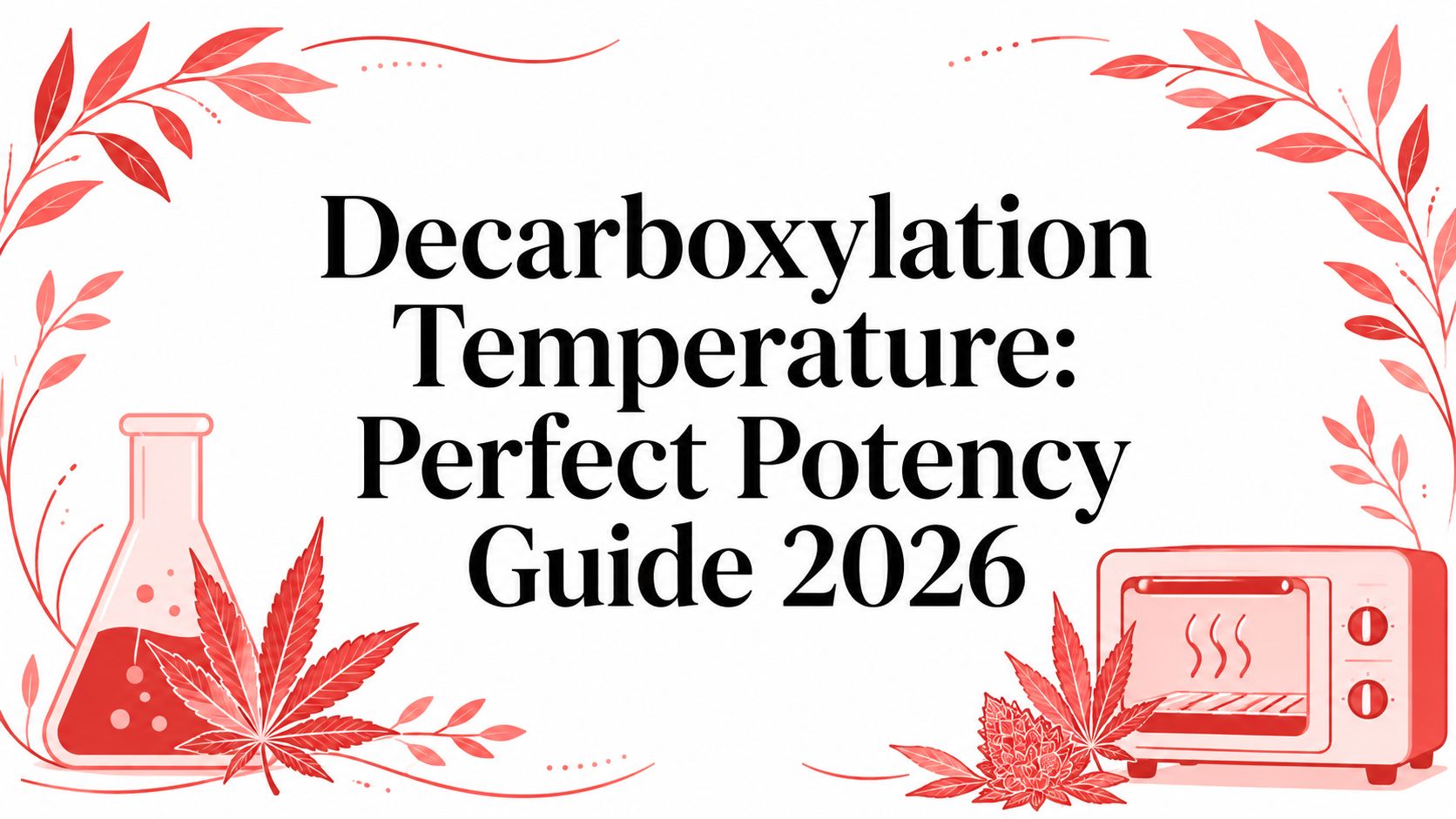 Decarboxylation Temperature: Perfect Potency Guide 2026