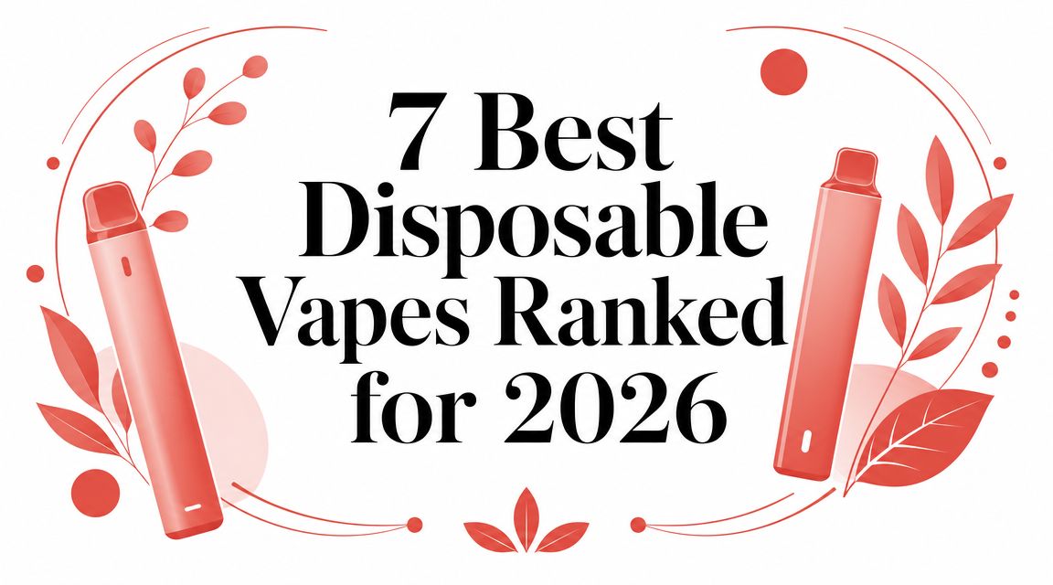 7 Best Disposable Vapes Ranked for 2026