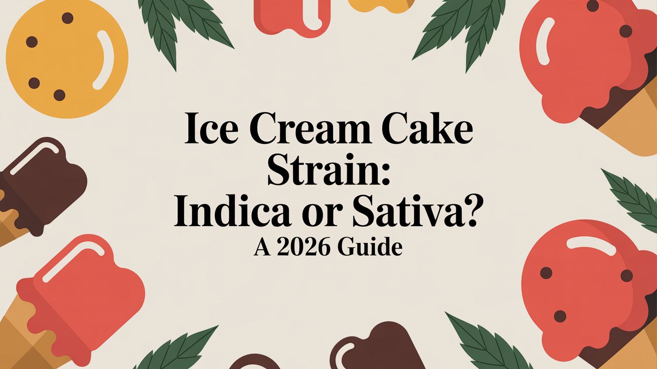 Ice Cream Cake Strain: Indica or Sativa? A 2026 Guide