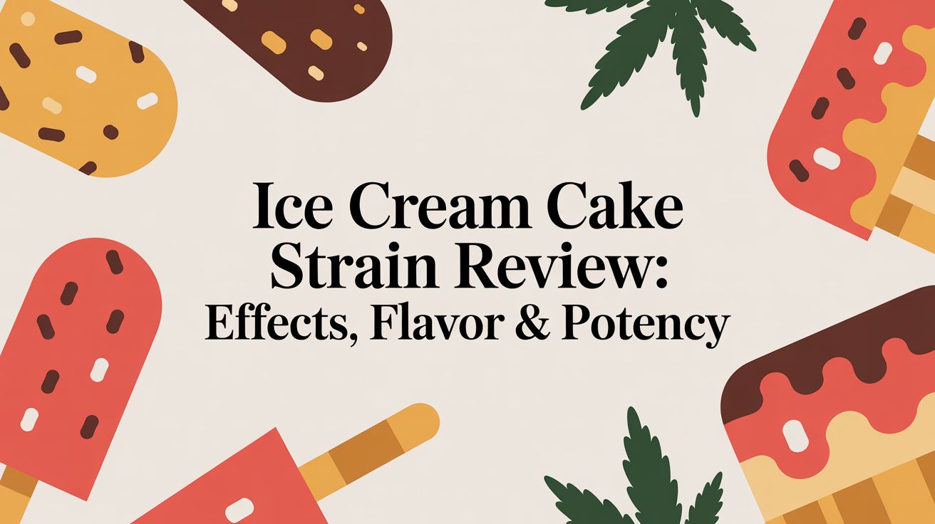 Ice Cream Cake Strain Review: Effects, Flavor & Potency