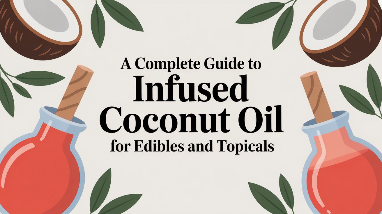 A Complete Guide to Infused Coconut Oil for Edibles and Topicals