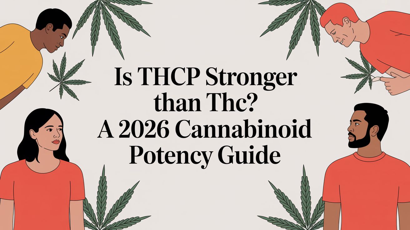 Is THCP Stronger Than THC? A 2026 Cannabinoid Potency Guide