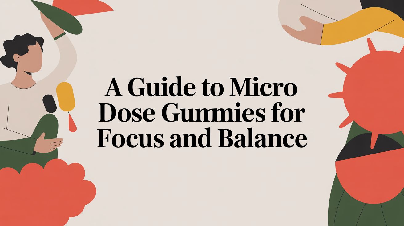 A Guide to Micro Dose Gummies for Focus and Balance