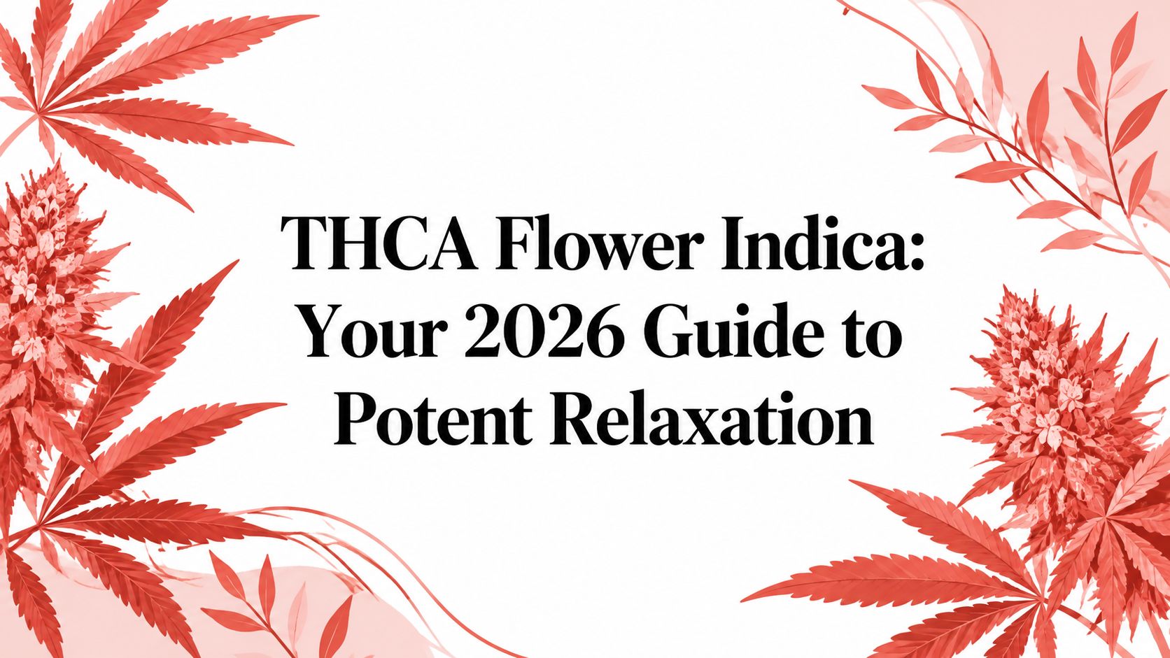 THCA Flower Indica: Your 2026 Guide to Potent Relaxation