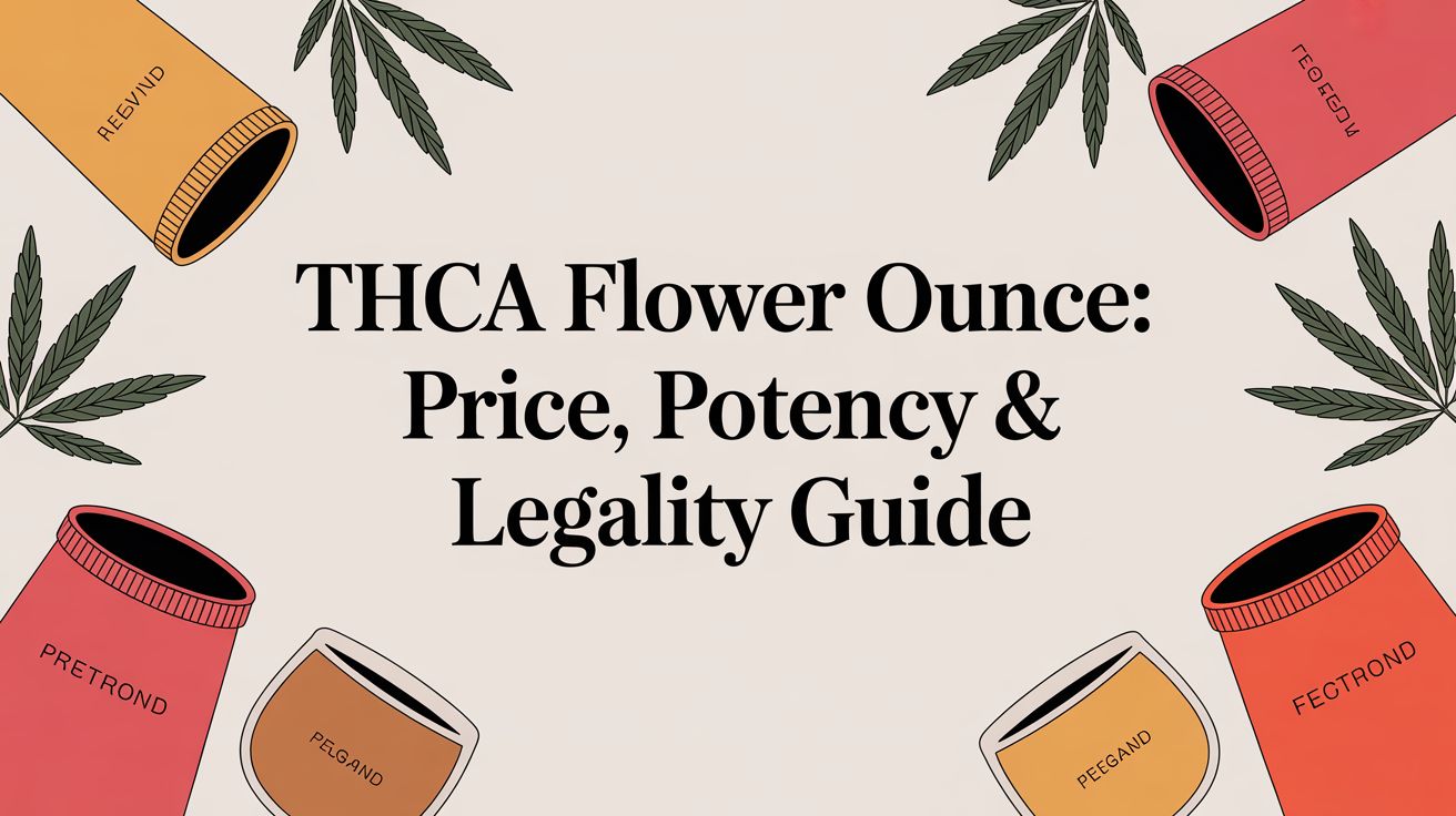 THCA Flower Ounce: Price, Potency & Legality Guide