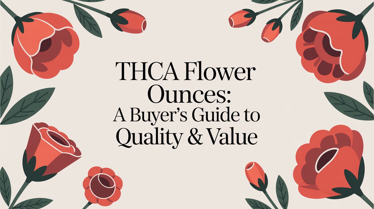 THCA Flower Ounces: A Buyer's Guide to Quality & Value