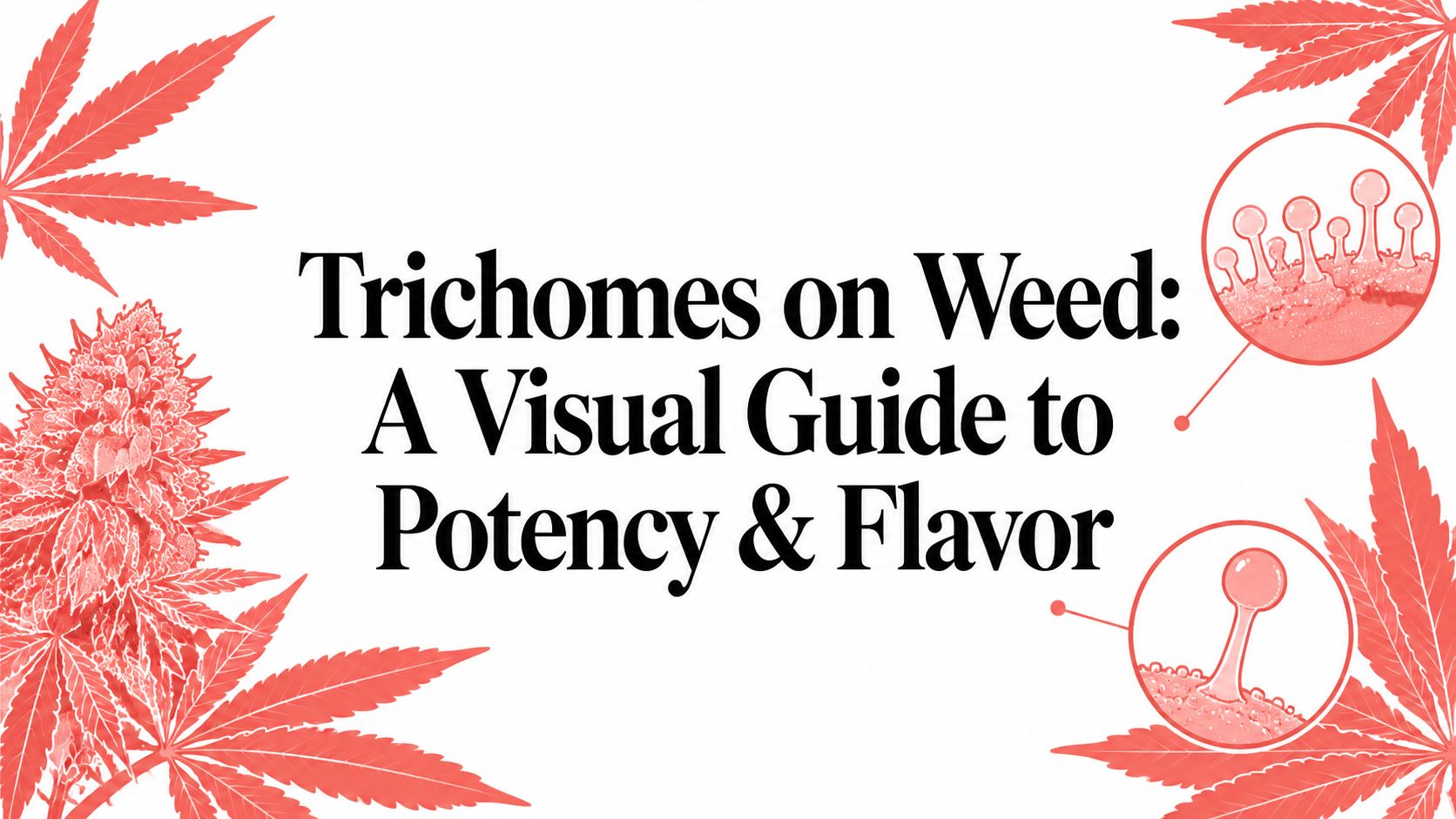 Trichomes on Weed: A Visual Guide to Potency & Flavor