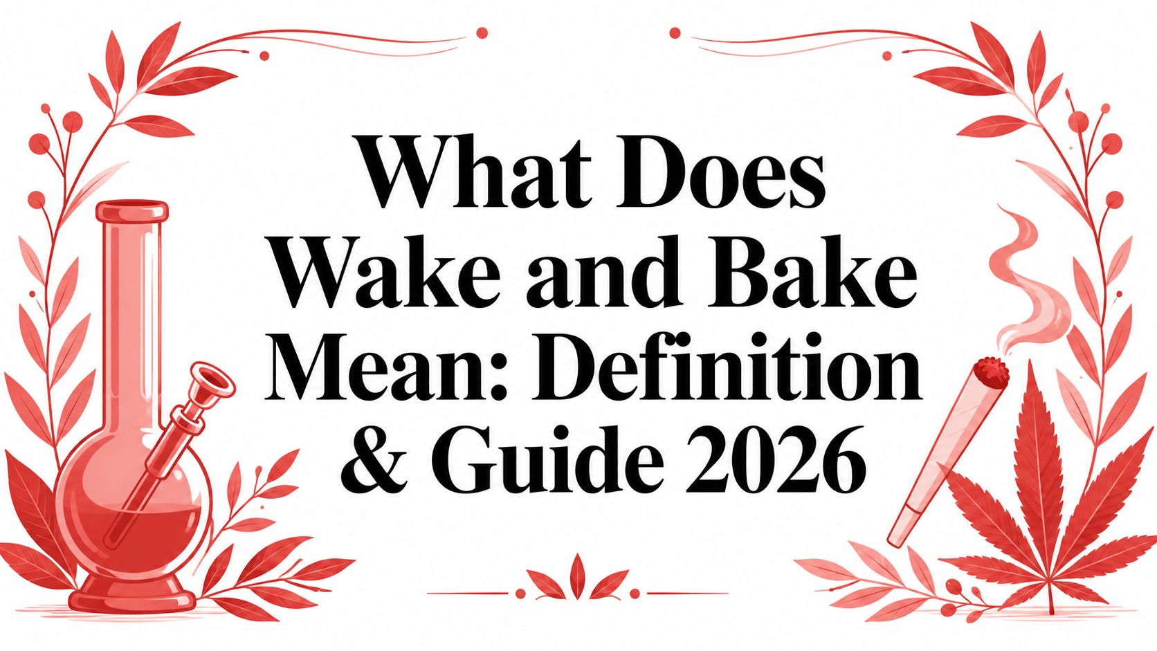 What Does Wake and Bake Mean: Definition & Guide 2026