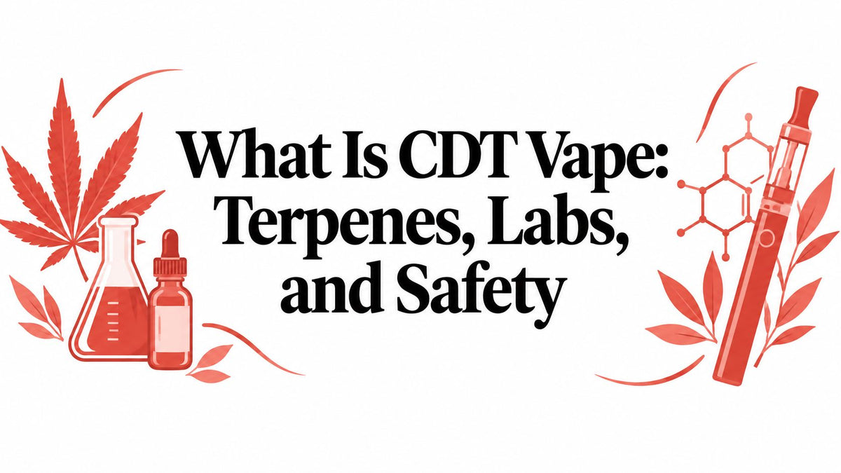What Is CDT Vape: Terpenes, Labs, and Safety