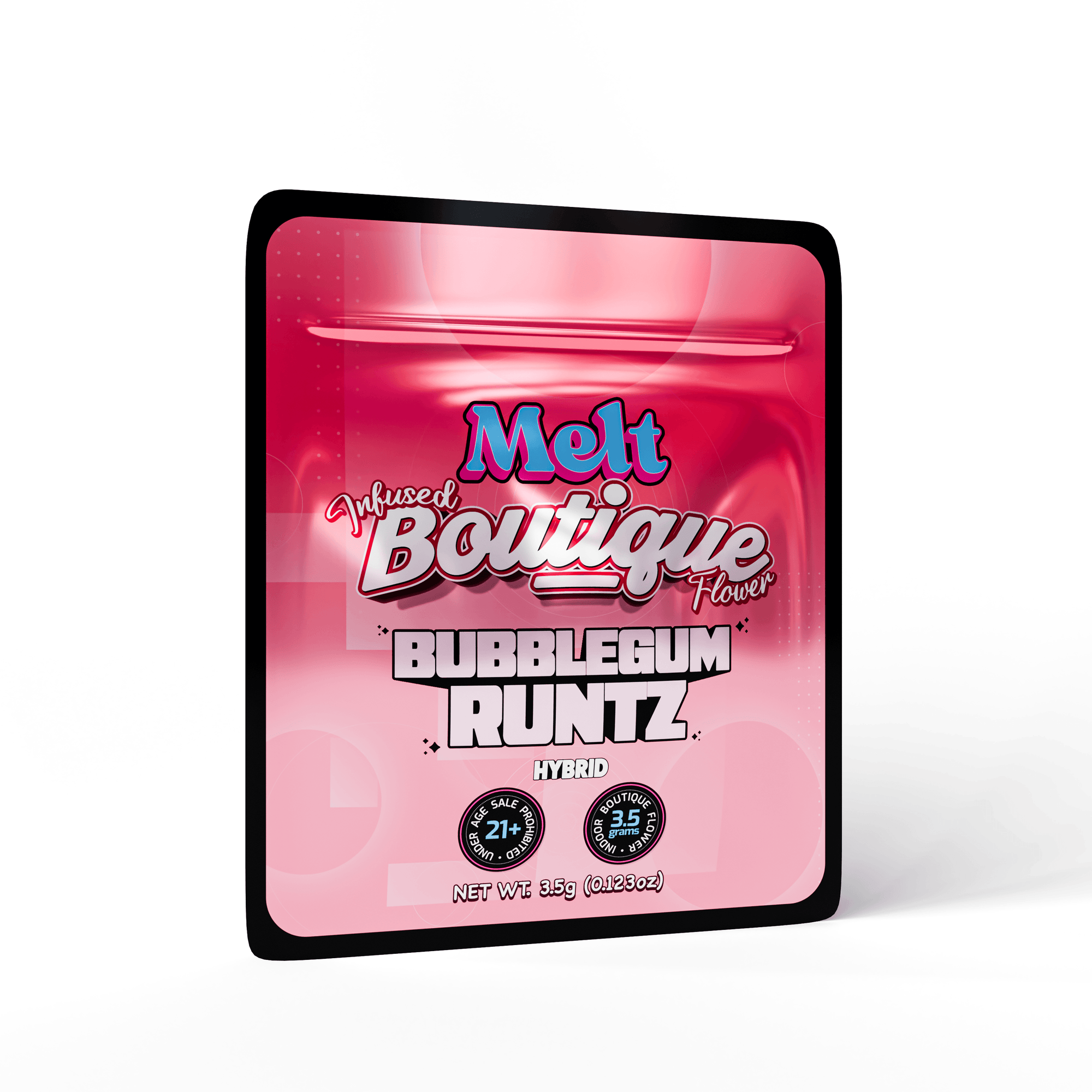 Bubblegum Runtz THCA Flower - Infu ed Boutique Cannabi  3.5g| Euphoric Sweet Creamy Flavor - Melt