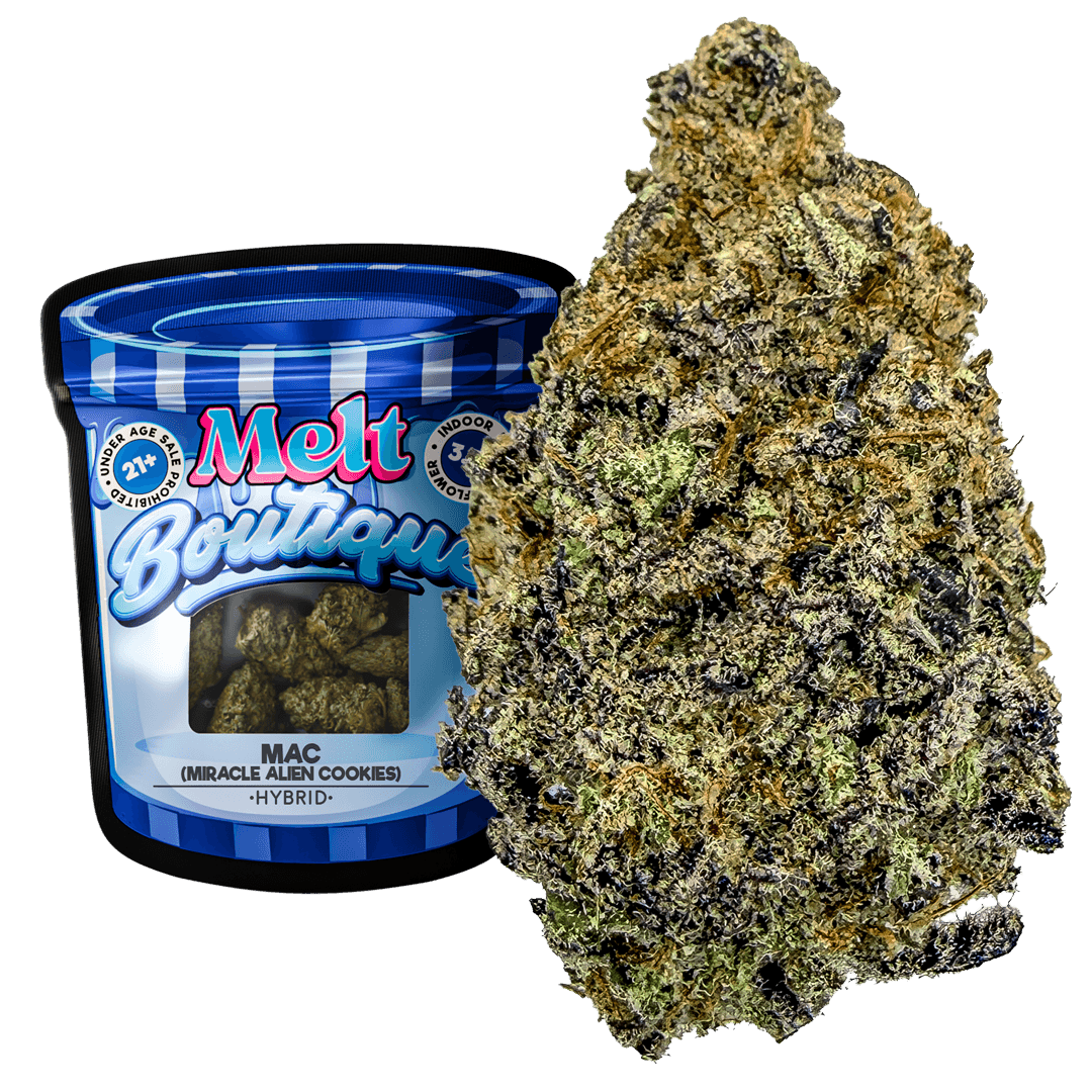 Mac THCA Flower – Hybrid Cannabi  | 3.5g Boutique Craft Flower by Melt - Melt