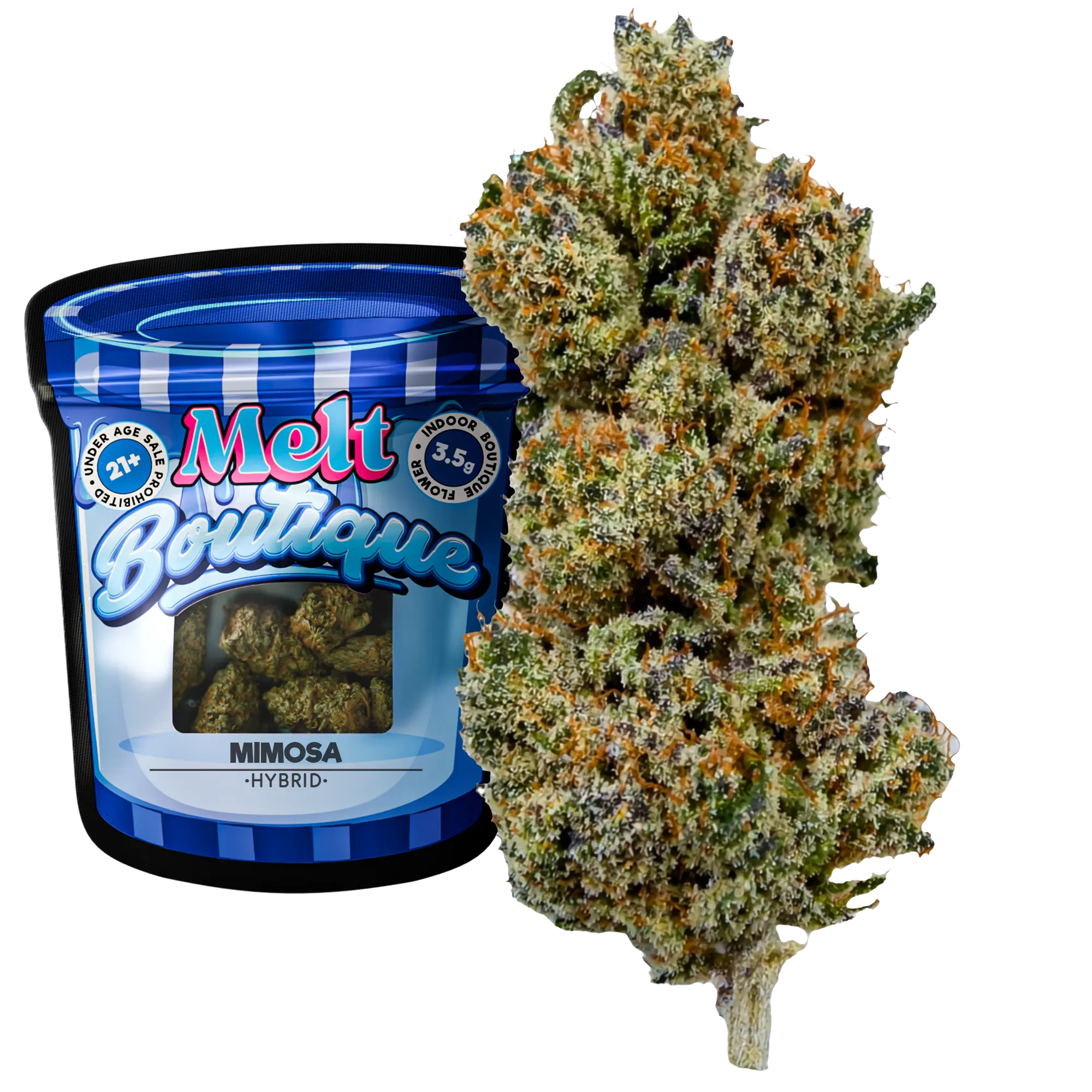 Mimosa Sativa boutique craft THCA flower 3.5g