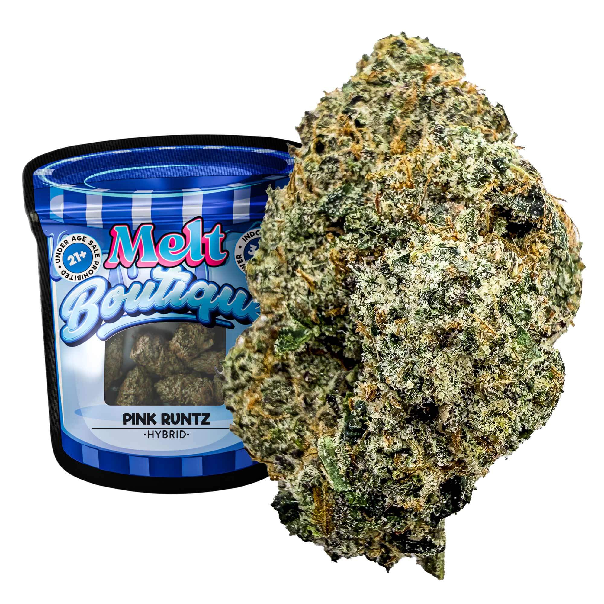 Pink Runtz THCA Flower – Boutique Craft 3.5g Premium Cannabi  Bud  Hybrid (Copy) - Melt