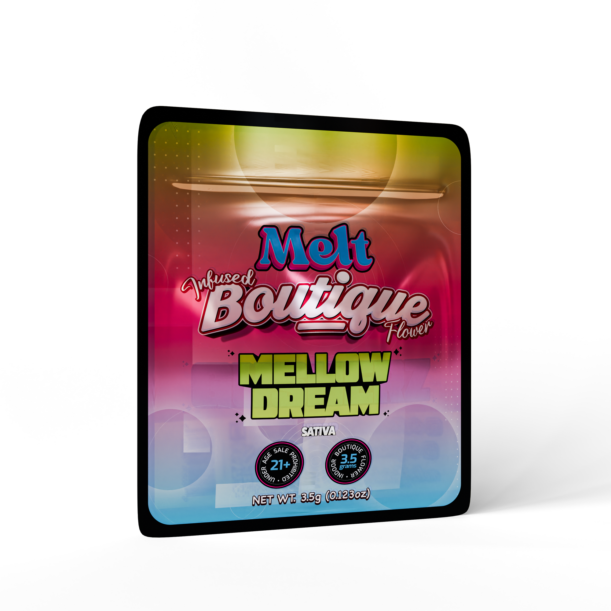 Mellow Dream Indica-Dominant Hybrid THCA Flower - Infused Boutique Cannabis 3.5g| Relaxing Vanilla Flavor
