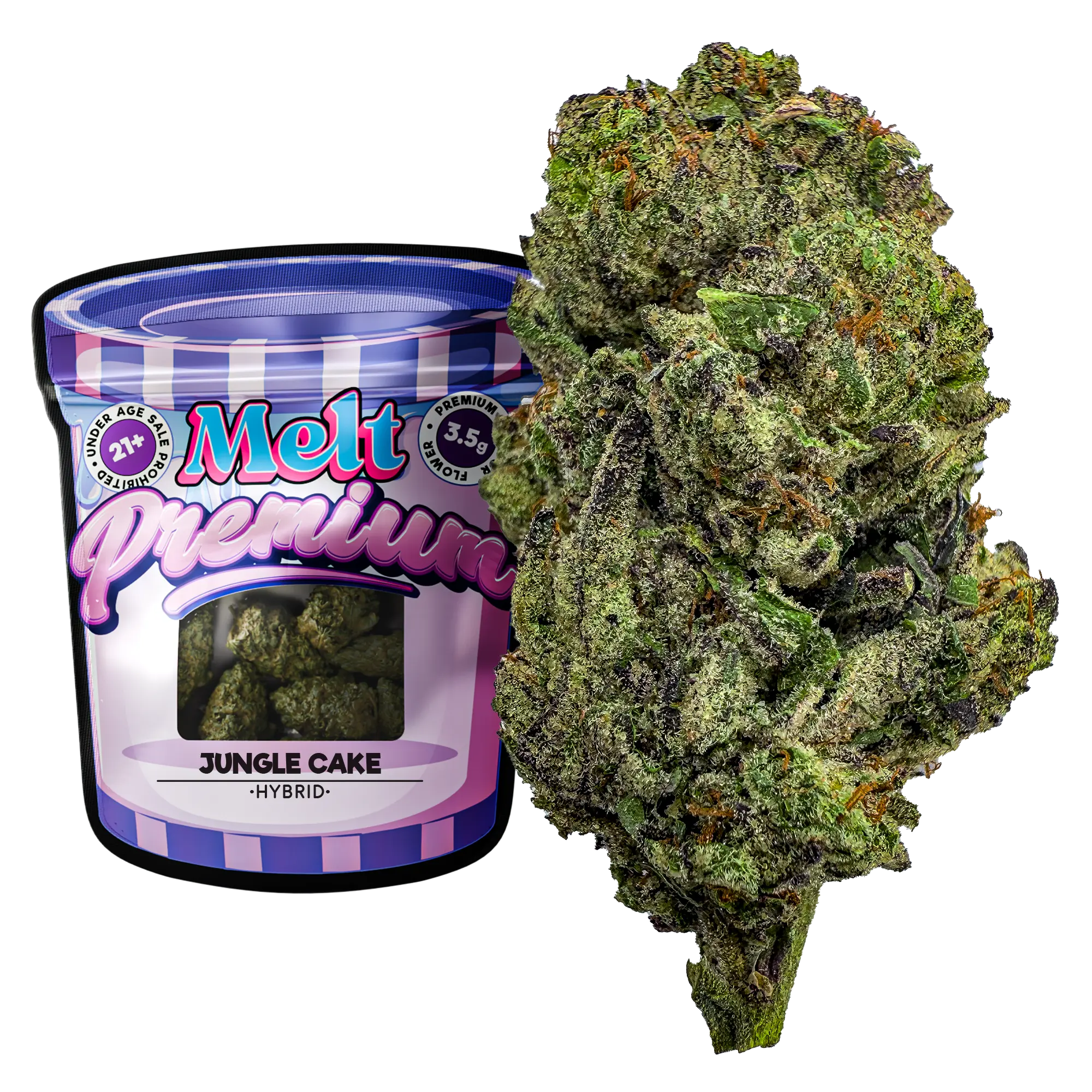 Jungle Cake Hybrid premium indoor THCA flower 3.5g