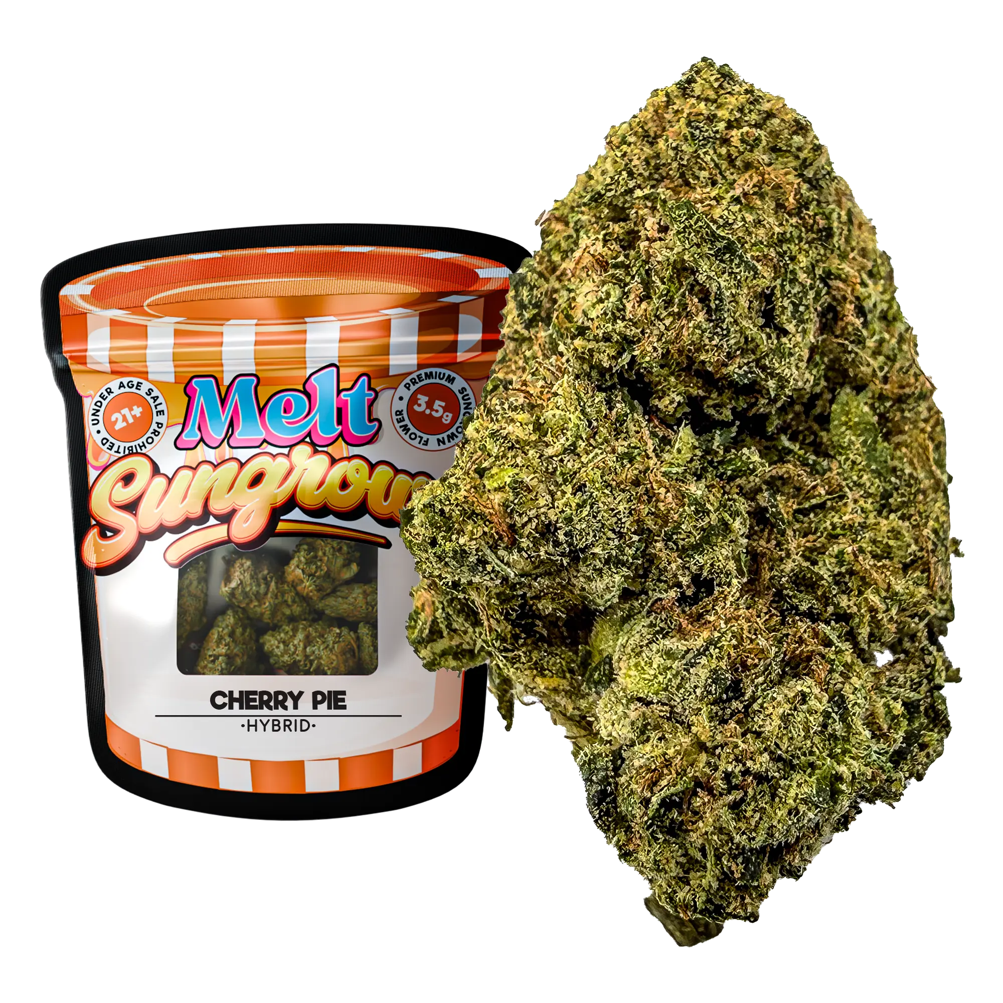 Cherry Pie Hybrid sungrown THCA flower 3.5g