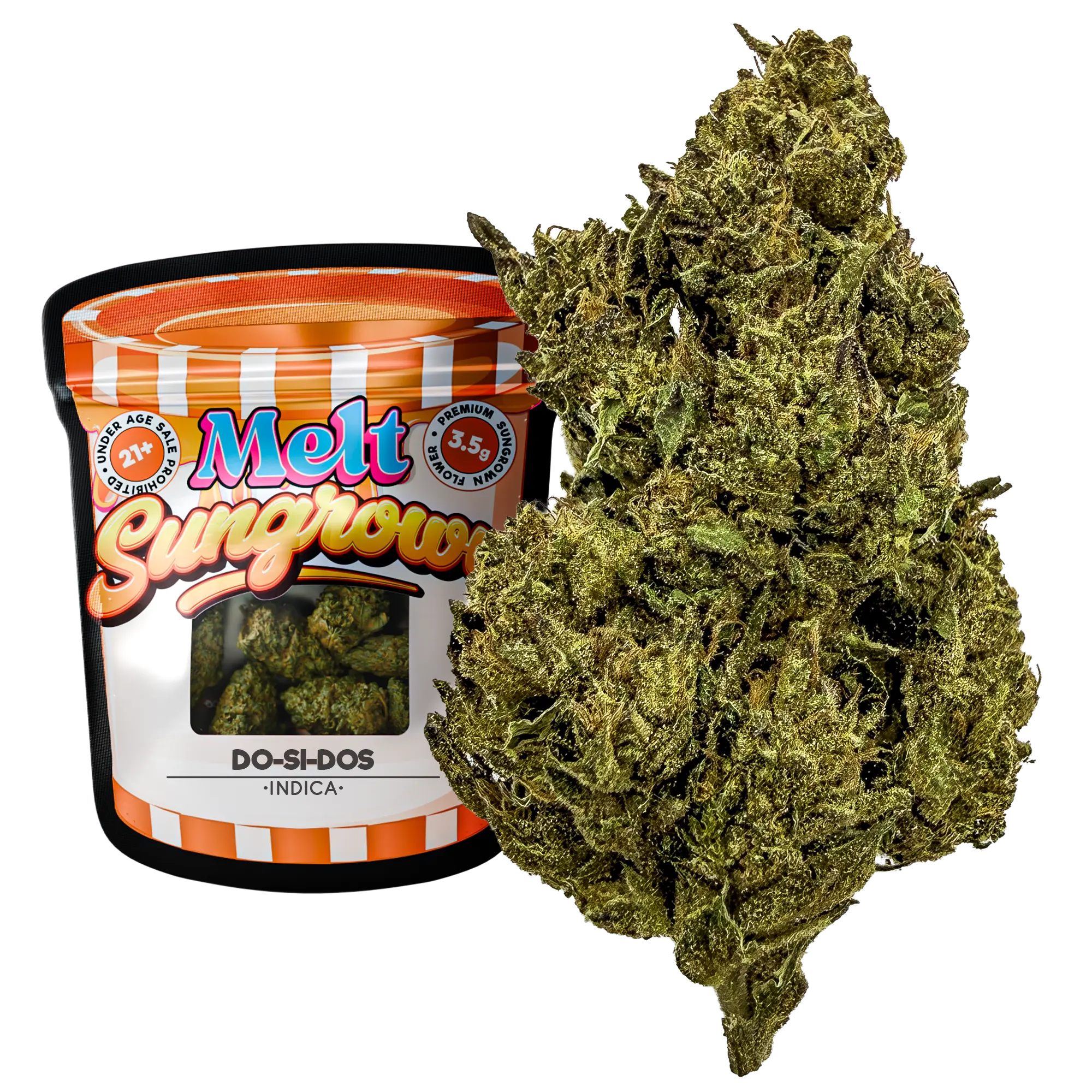 Do-Si-Dos indica sungrown THCA flower 3.5g