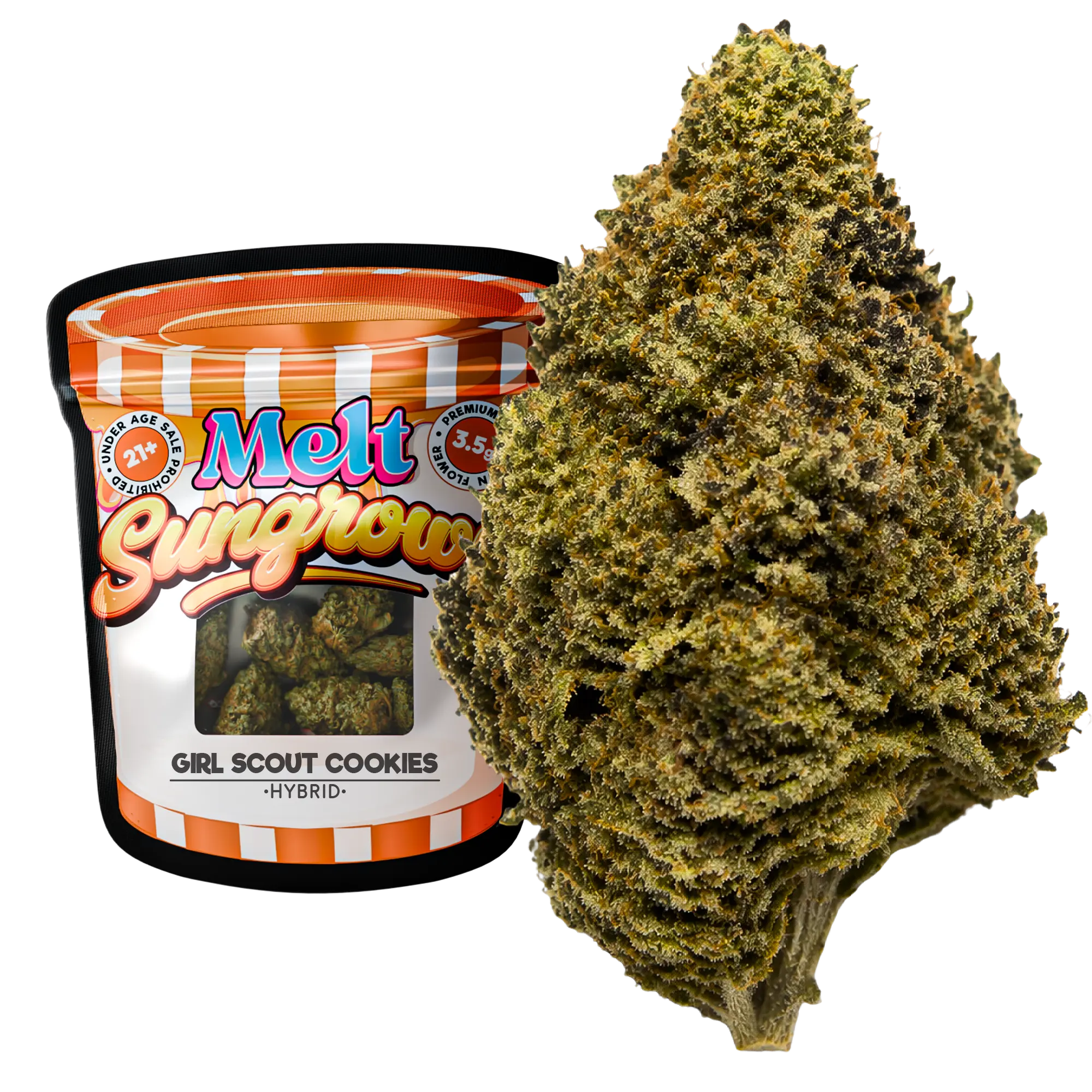 Girl Scout Cookies Hybrid sungrown THCA flower 3.5g