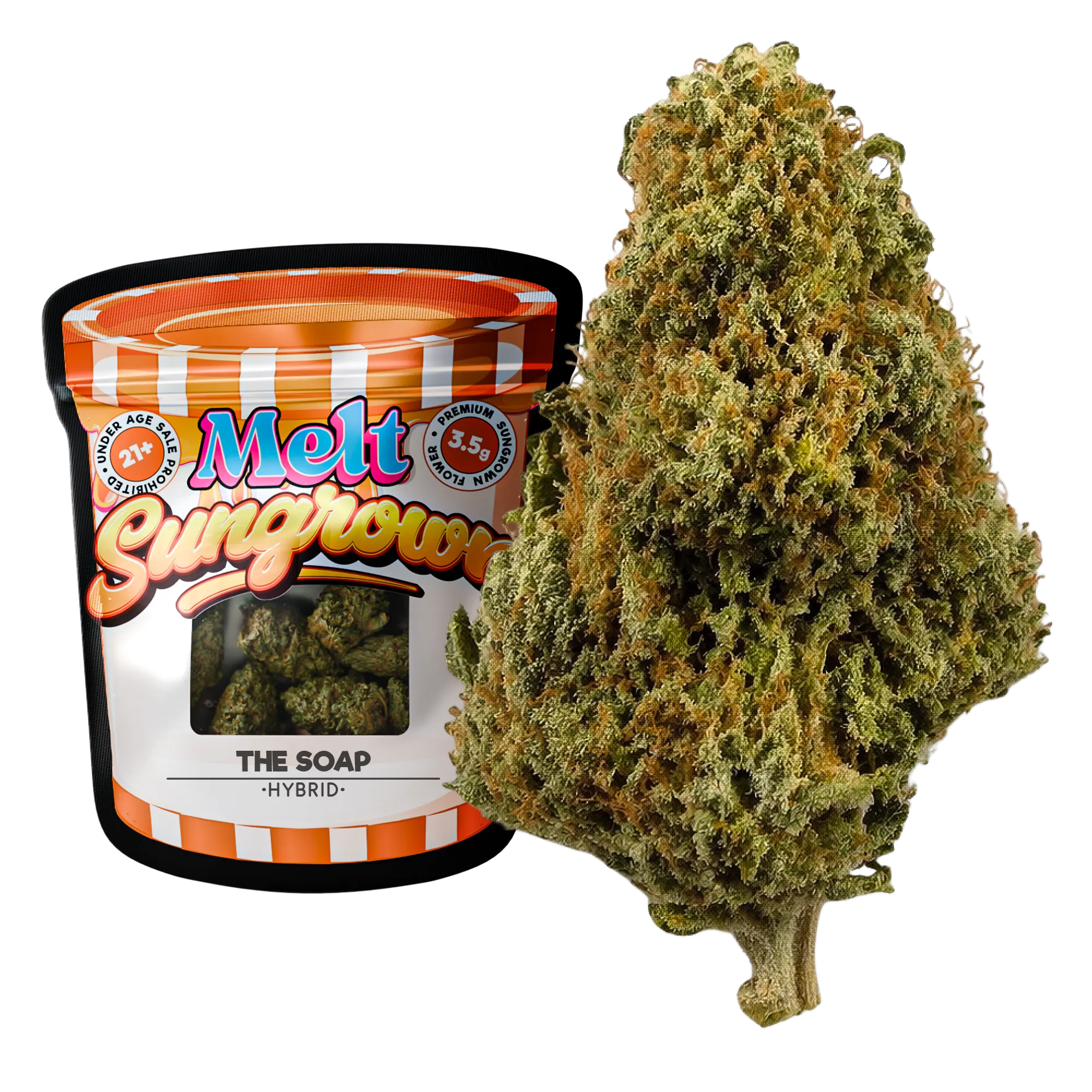 The Soap Hybrid sungrown THCA flower 3.5g