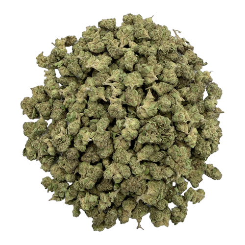 Cotton Candy Hybrid THCA smalls flower buds by Melt