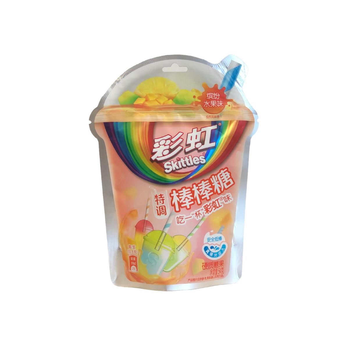 Skittles Fruit Lollipops 54g — exotic import