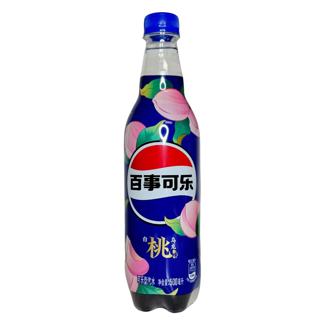 Pepsi White Peach Oolong 500ml — exotic import