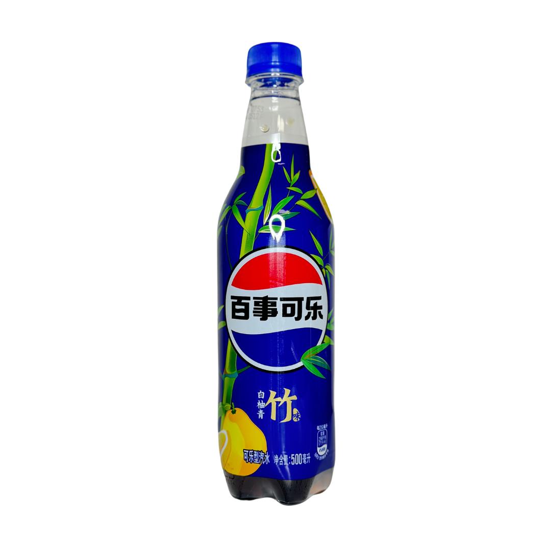 Pepsi White Pomelo Green Bamboo 500ml — exotic import