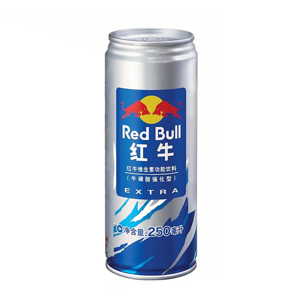 Red Bull Extra 250ml - China import silver can